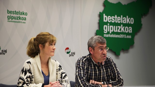 Maria Eugenia Arrizabalaga eta Carlos Ormazabal