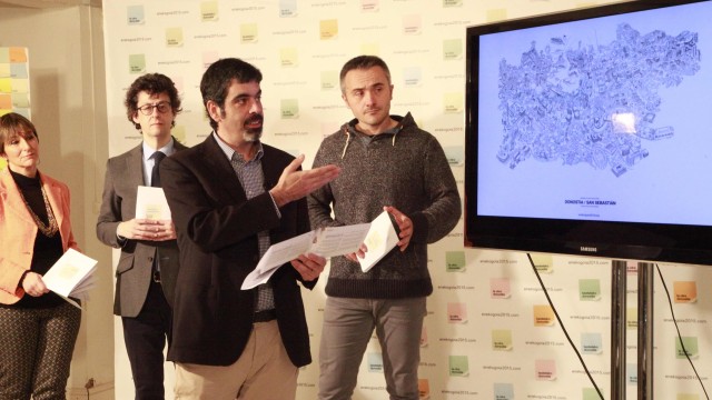 Aitziber San Roman, Juanra Viles, Eneko Goia y Mar