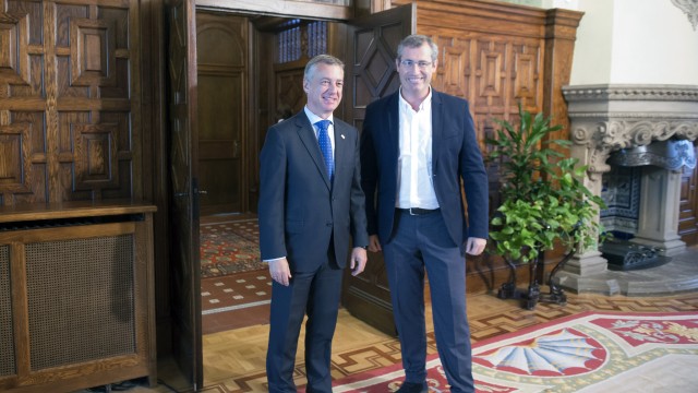 Iñigo Urkullu eta Markel Olano