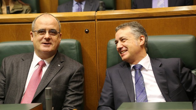 Joseba Egibar e Iñigo Urkullu
