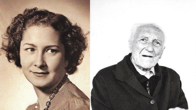 Edurne Galarza y Regino Biain