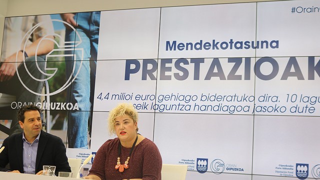 Imanol Lasa y Maite Peña