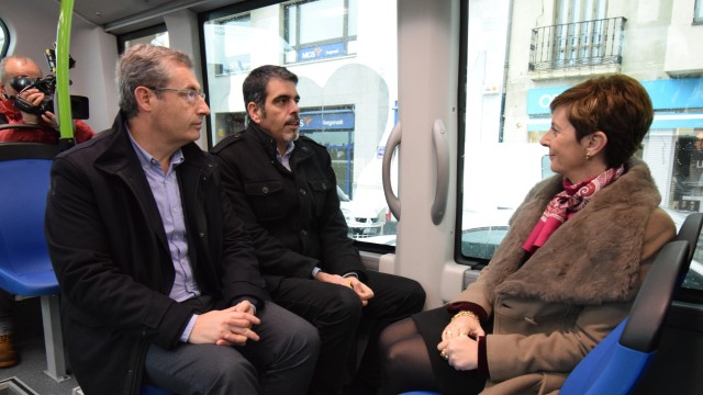 Markel Olano, Eneko Goia y Arantxa Tapia